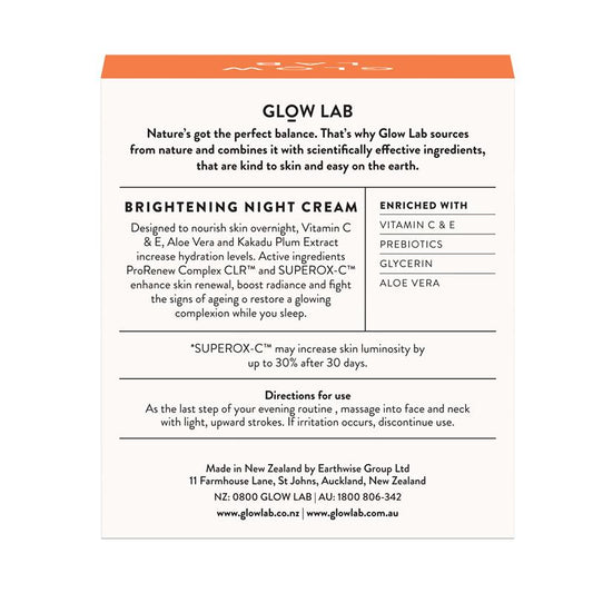 Vitamin C Brightening Night Cream