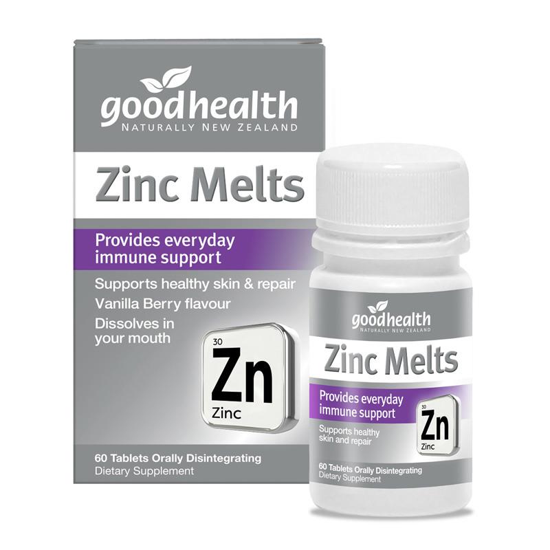 Zinc Melts 60 Tablets