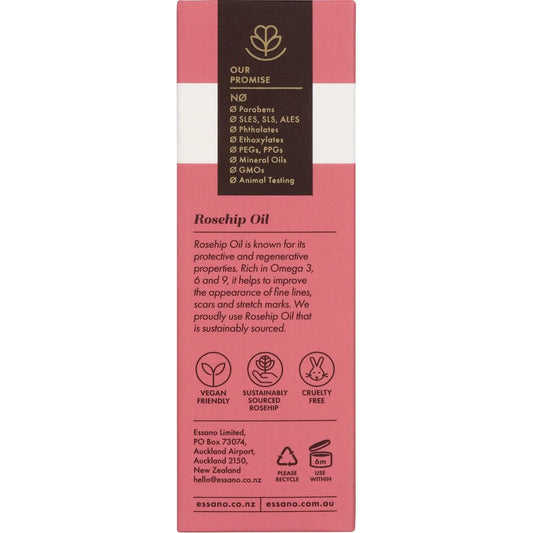 Hydrating Rosehip Certified Organic Rosehip Oil 20ml