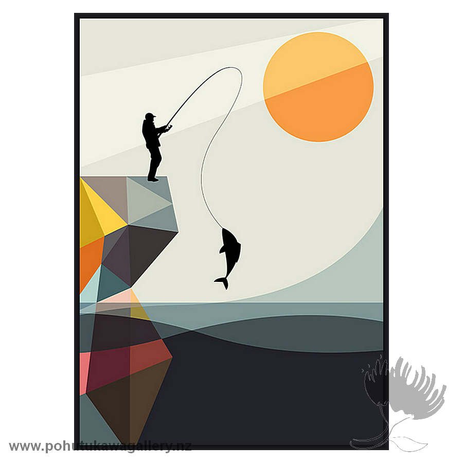 Box Print | Gone Fishing