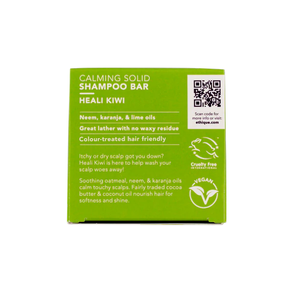 Ethique Heali Kiwi Solid Shampoo Bar 110g