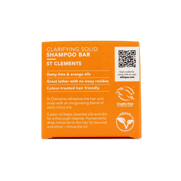 St Clements Solid Shampoo Bar 110g