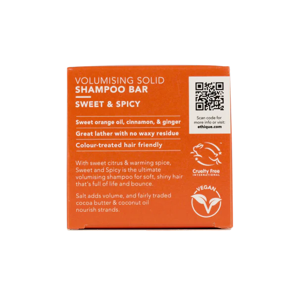 Shampoo Bar Sweet & Spicy 110g