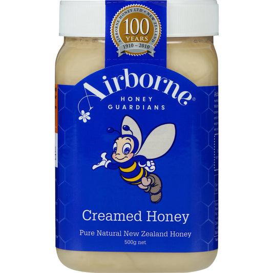 Airborne Creamed Honey 500g