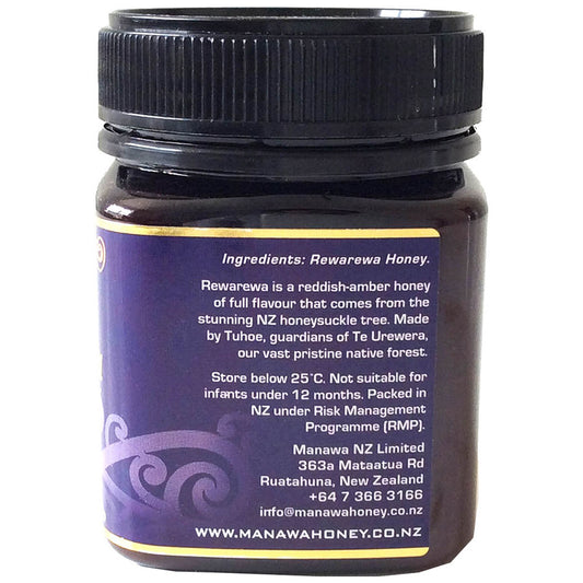 Manawa Rewarewa Honey 250g