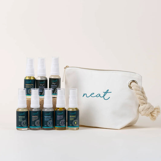 Mini Ultimate Skincare Sample Set with Mg+Plus | Travel Minis - 100% Natural 20ml each