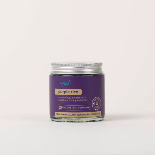 Purple Rice Capsules - 100% Natural 60caps