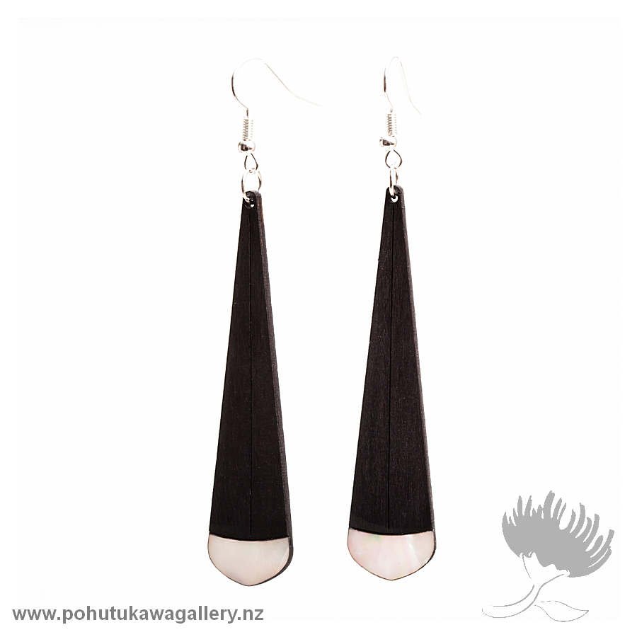 Drop Earrings – Huia Feather