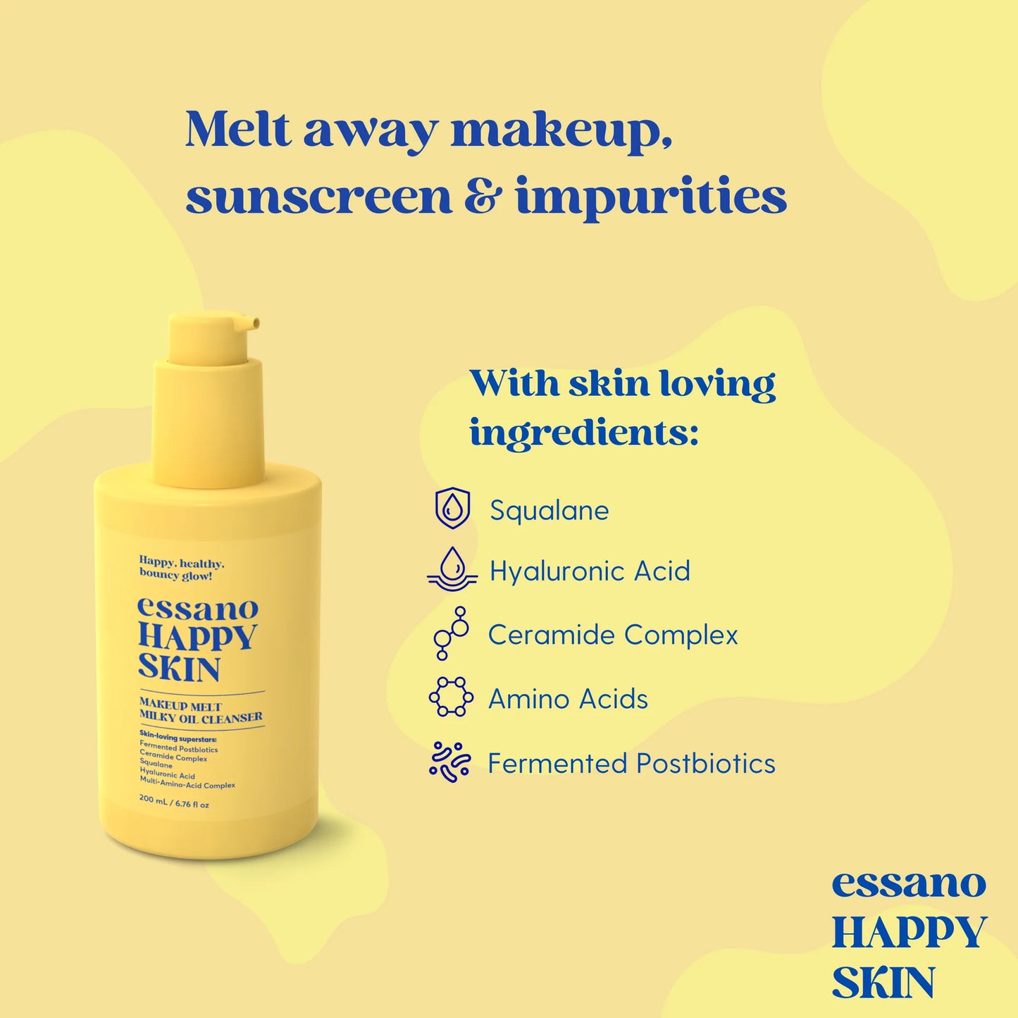 Essano Happy Skin Makeup Melt Milky Oil Cleanser