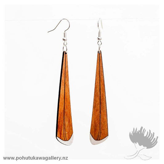 Piwakawaka Drop Earrings