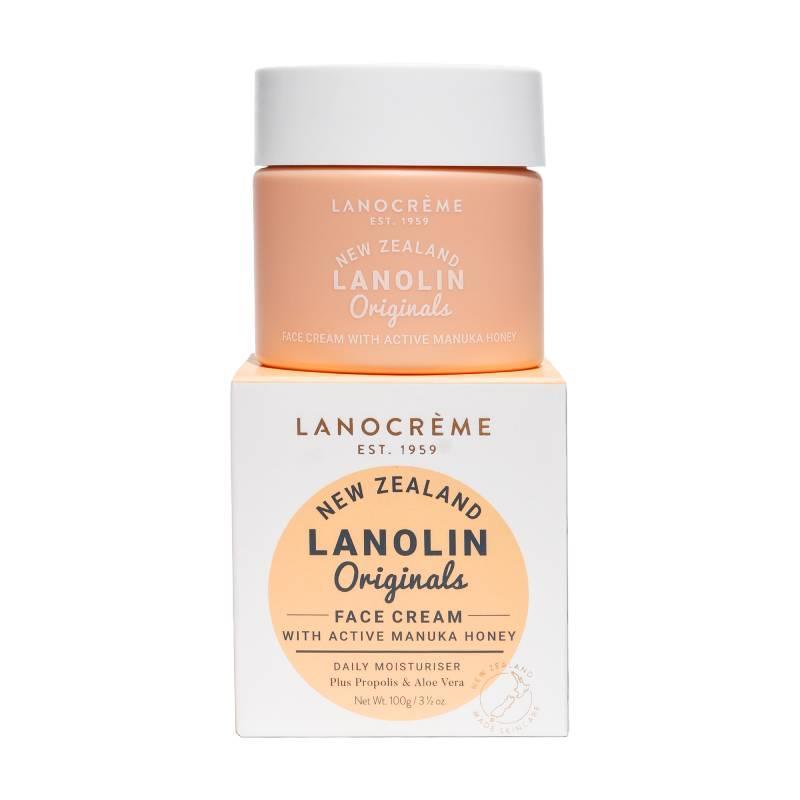 Lanocreme Lanolin Originals Face Cream with Manuka Honey 