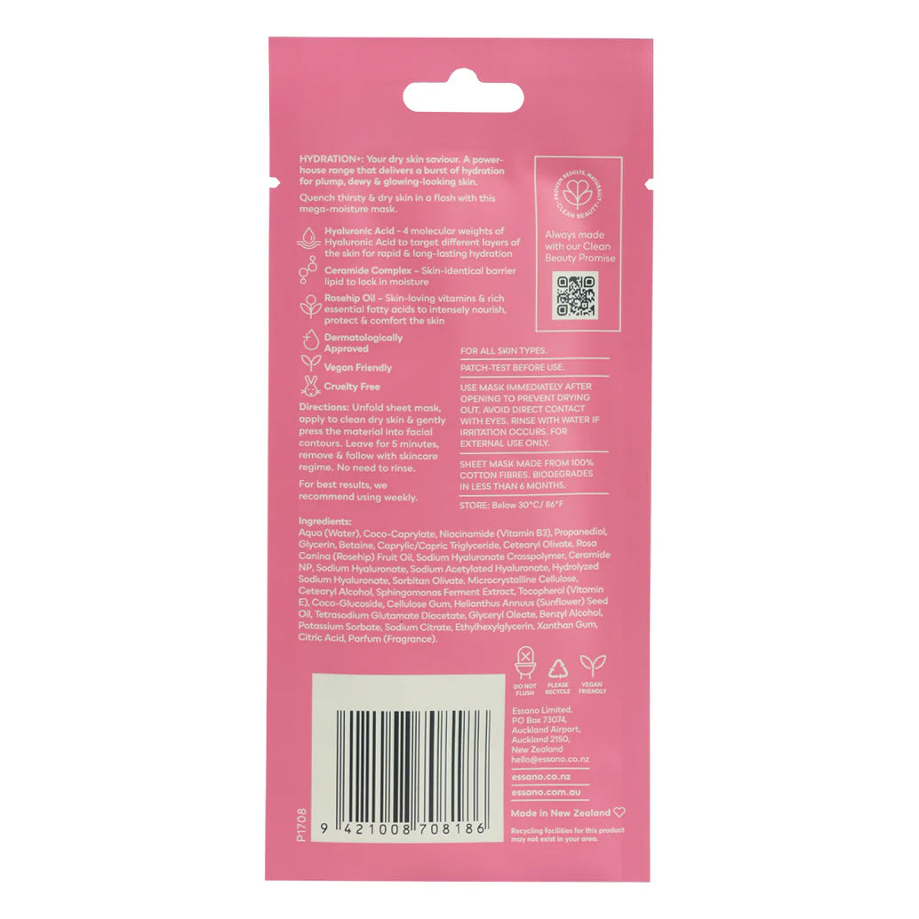 Hydration+ Moisture Sheet Mask 15ml