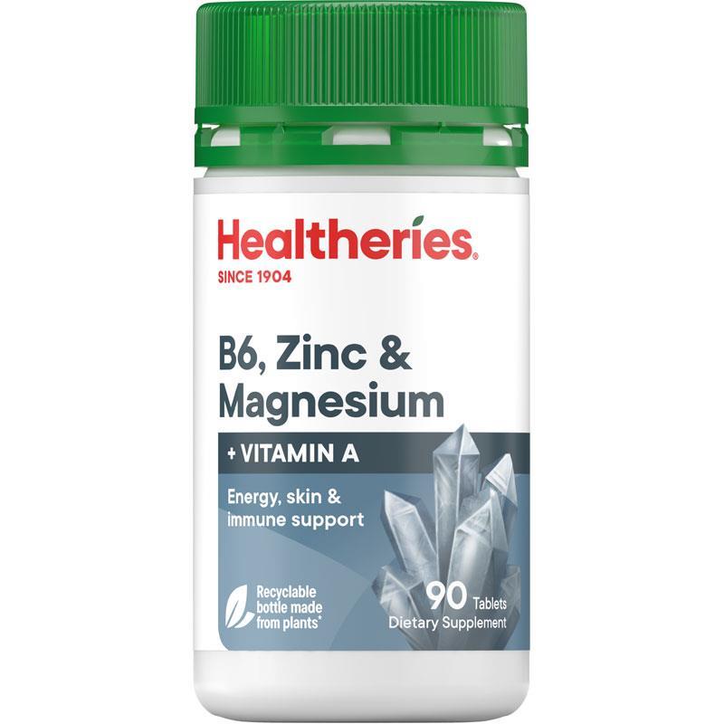 B6 Zinc & Magnesium with Vitamin A 90 Tablets