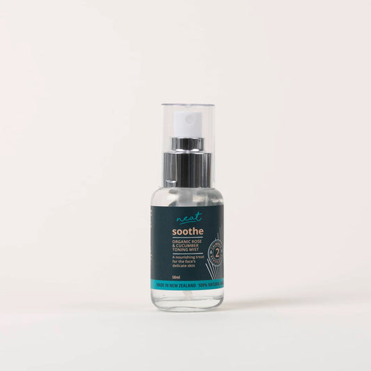 Organic Rose & Cucumber Toning Mist - 100% Natural 50ml