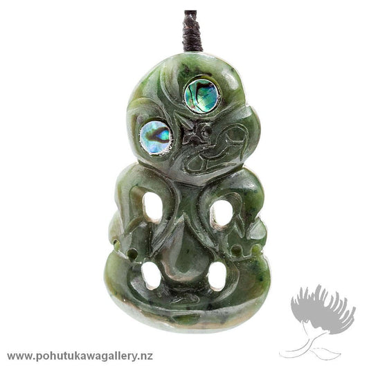 NZ Greenstone Pendant – Tiki