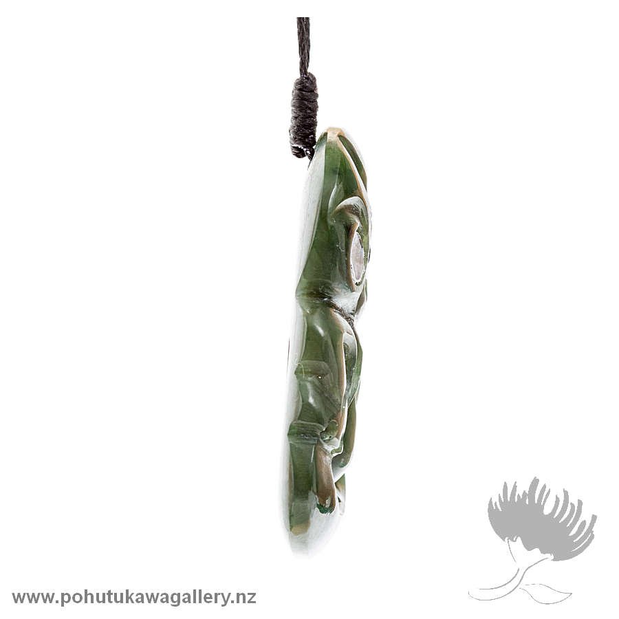 NZ Greenstone Pendant – Tiki