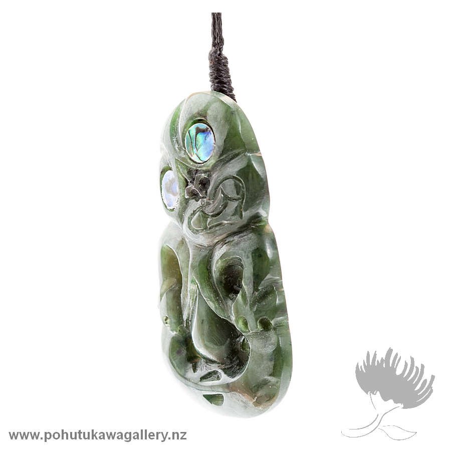 NZ Greenstone Pendant – Tiki
