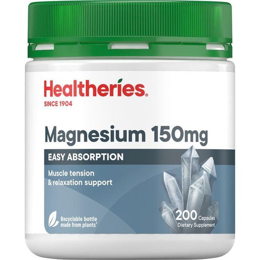 Magnesium 150mg 200 Capsules