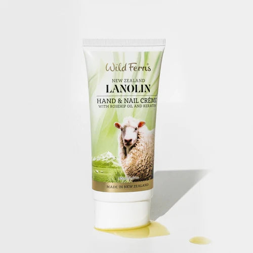 Lanolin Hand and Nail Creme with Rosehip Oil and Keratin