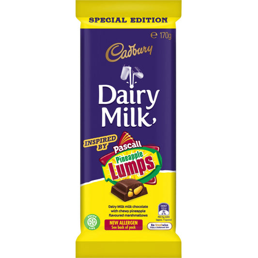 Chocolate Block Pineapple Lumps Cadbury 170g