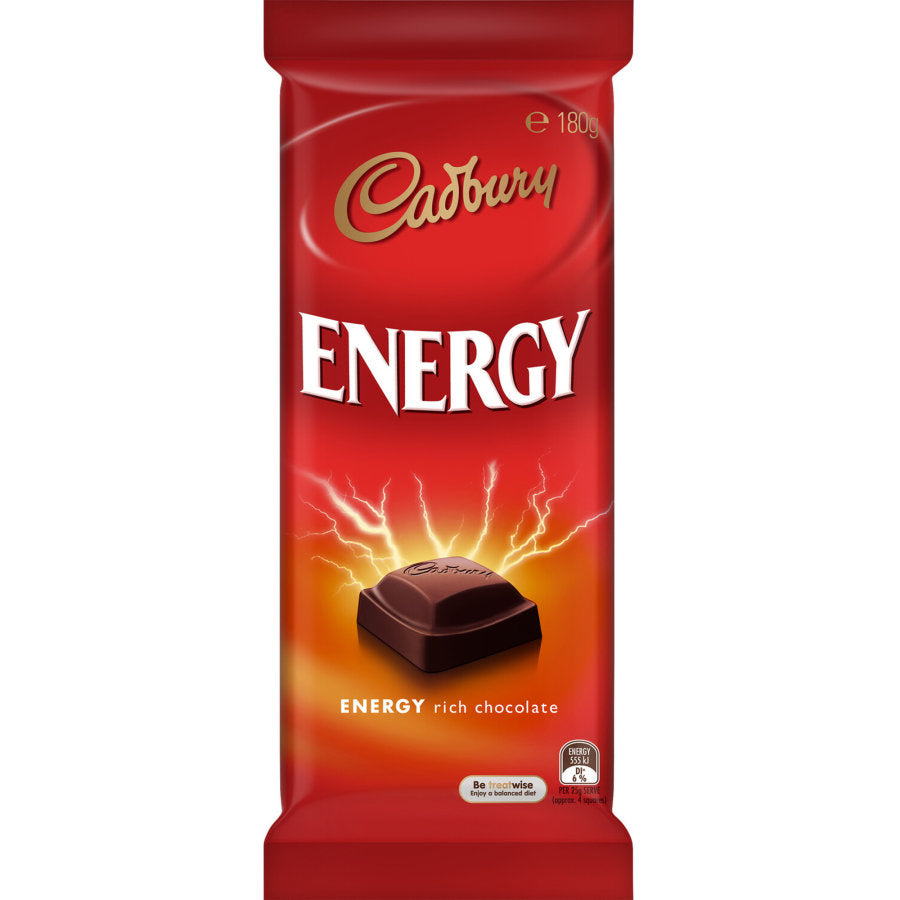 Chocolate Block Energy Cadbury 180g
