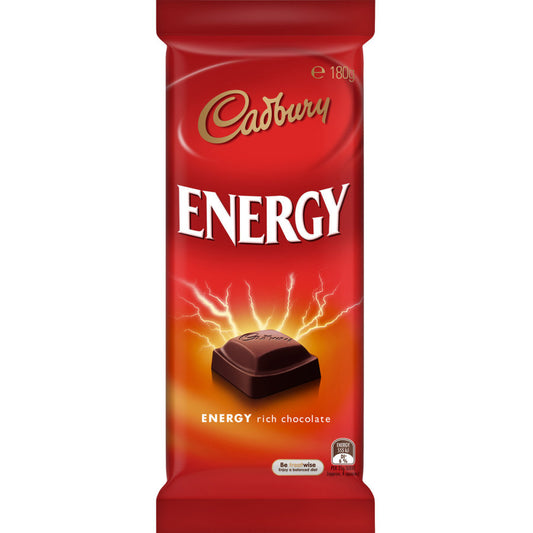 Chocolate Block Energy Cadbury 180g