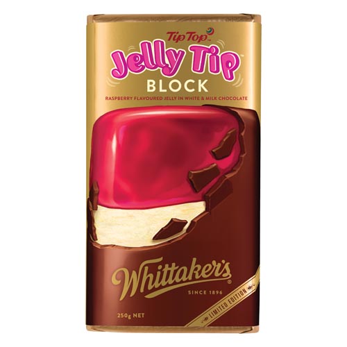 Chocolate Block Jelly Tip Whittakers 250g