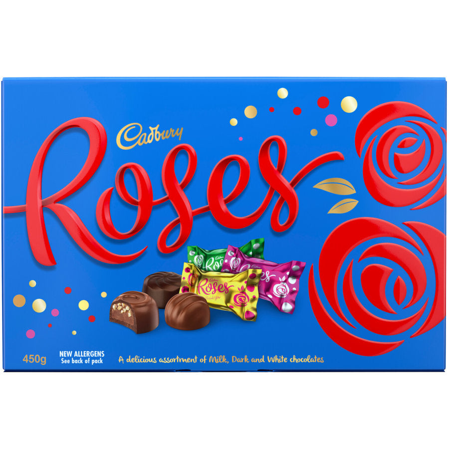 Cadbury Roses In Script Roses Chocolates Cadbury 450g – NZ-Originals