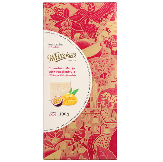 Chocolate Block White Choc Mango Passionfruit Whittakers 100g