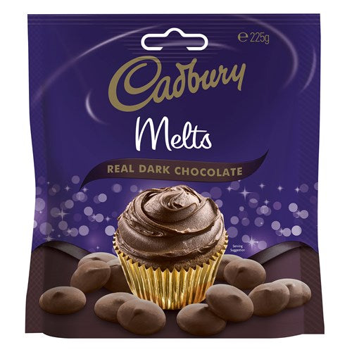 Chocolate Melts Real Dark Cadbury 225g