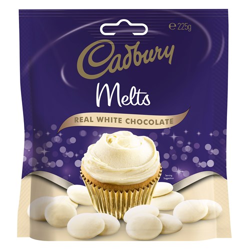 Chocolate Melts Real White Cadbury 225g