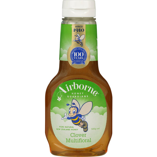 Airborne Liquid Honey squeeze bottle 500g
