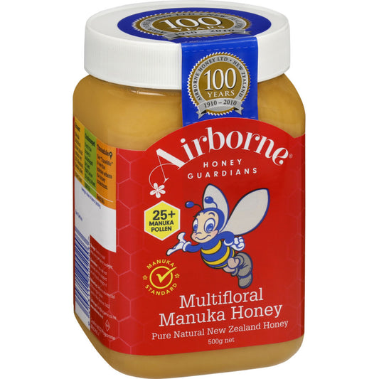 Airborne Manuka Honey Multiflora 500g