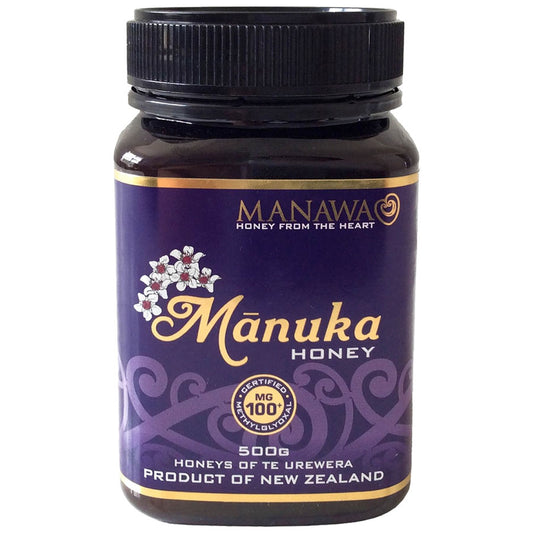 Manawa Manuka Honey Mg 100 Plus 500g